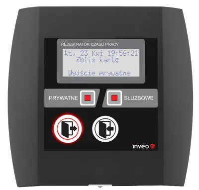 RFID RCP2 — Zaawansowany Rejestrator Czasu Pracy z Opcją Wi-Fi