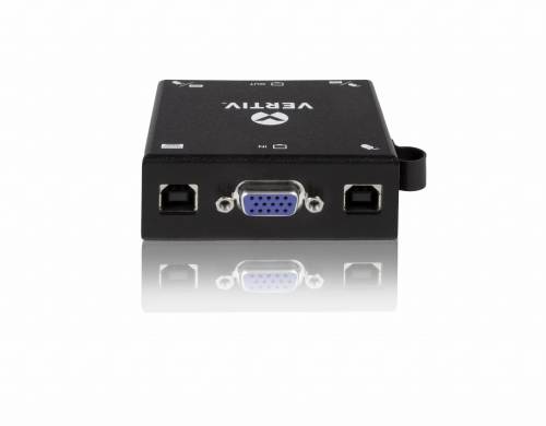 Vertiv Avocent TBR02, USB, USB, DVI-D/VGA, USB Typu-A, USB Typu B