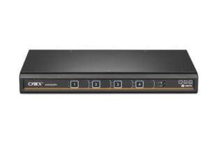 Vertiv Avocent SV Universal DP/H KVM Switch 4-Port Single Display, 3840 x 2160 px, 4K Ultra HD, 1U, Czarny