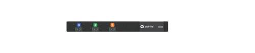 Vertiv U1076, Podstawowy, 1U, Poziome, Czarny, 12 x gniazdo sieciowe, - CE Marked - RoHS Compliant