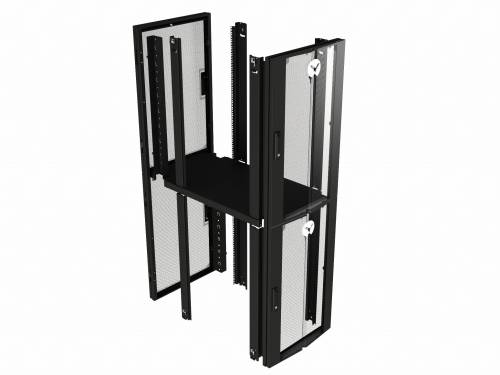 Vertiv VRA9040, Zestaw do kolokacji, Czarny, 42U, 600 mm, 1100 mm, 1 szt.