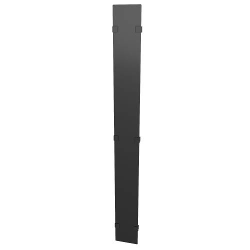 Vertiv VRA1020, Panel zarządzania kablami, Czarny, Metal, 48U, 2 szt., 4,54 kg