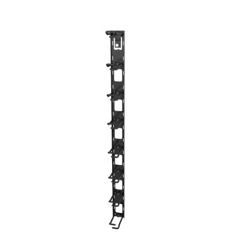 Vertiv VRA1021, Cable organizer, Czarny, Metal, 2 szt., 2,27 kg