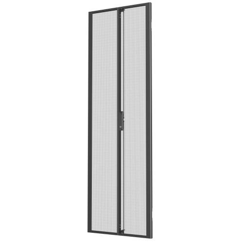 Vertiv VRA6006, Podwójne drzwi, Czarny, Metal, 42U, 800 mm, 2 szt.