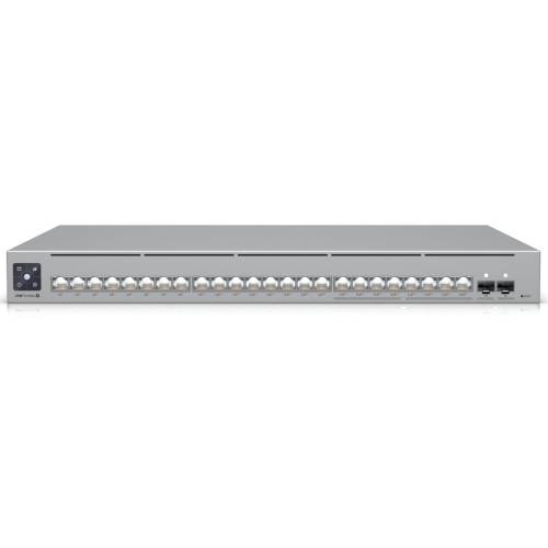 Ubiquiti USW-Pro-Max-24-PoE | Switch | Etherlighting, 8x RJ45 2.5Gbps, 16x RJ45 1000Mbps, 2x SFP+, L3, 400W PoE