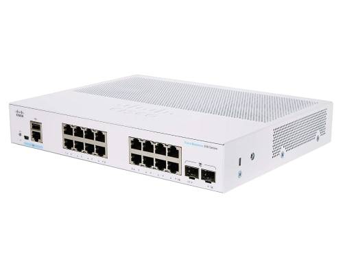 Cisco CBS350-16T-2G | Switch | 16x RJ45 1000Mb/s, 2x SFP