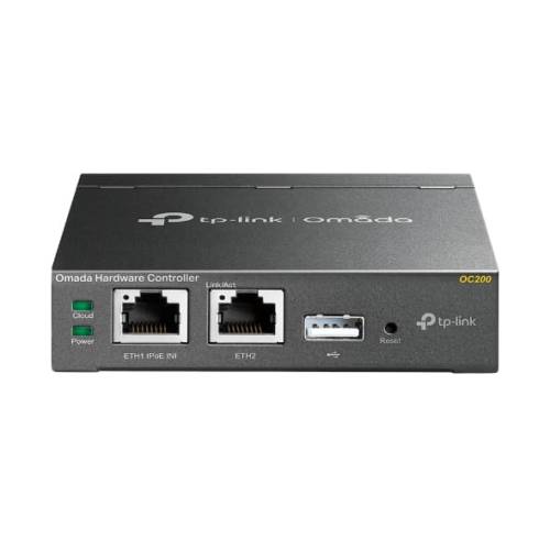 TP-Link OC200 | Kontroler sprzętowy Omada | 2x RJ45 100Mb/s, 1x USB, 1x microUSB, PoE 802.3af/at