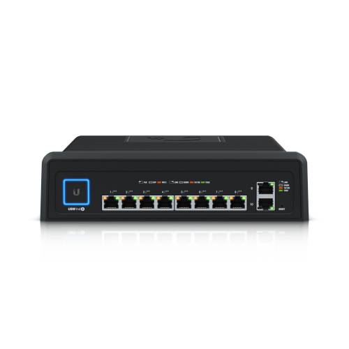 Ubiquiti USW-INDUSTRIAL | Switch | UniFi, 8x RJ45 1000Mb/s PoE++, 2x RJ45 1000Mb/s, 450W