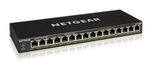 Switch Netgear GS316PP-100EUS 16p PoE 183W (PoE+: 16p) Unmanaged Gigabit