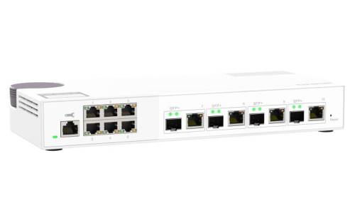 Qnap QSW-M2106-4C, 6x 2.5GbE,  4x combo 10GbE SFP+/RJ45, managed switch