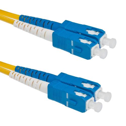 Patchcord SC/UPC-SC/UPC SM 9/125 duplex 1m
