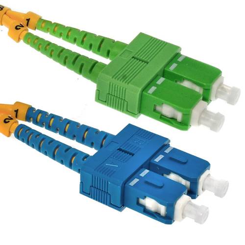 Patchcord SC/UPC-SC/APC SM 9/125 G.652D duplex 1m