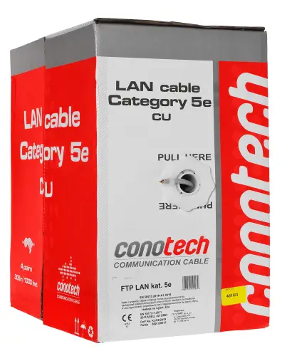 Kabel LAN F/UTP kat.5e Conotech