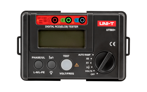Cyfrowy tester wyłączników RCD  Uni-T UT582+