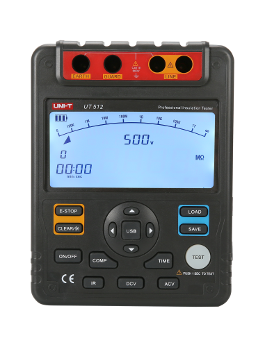 Miernik rezystancji izolacji UT512