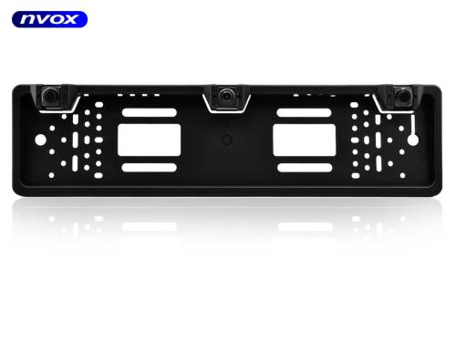 Samochodowa kamera z czujnikami cofania wbudowana w ramkę rejestracyjną z IR... (NVOX RC6050P)