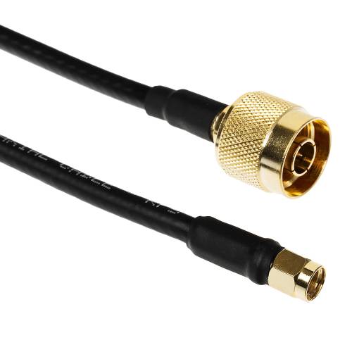 Konektor wtyk SMA R/P - wtyk N na przewodzie RF-5