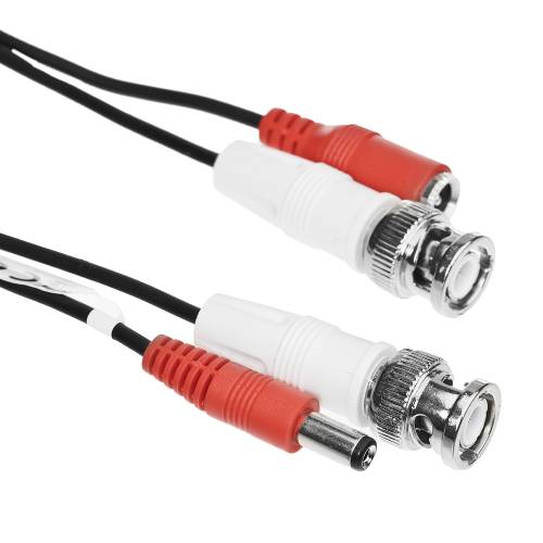 Przewód BNC - BNC + DC - 5m