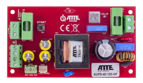 Zasilacz buforowy, impulsowy AUPS-40-120-OF