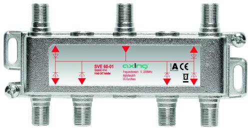 Rozgałęźnik SAT 1x6 AXING SVE 60-01