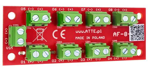 Moduł dystrybucji zasilania AF-P8-00-OF