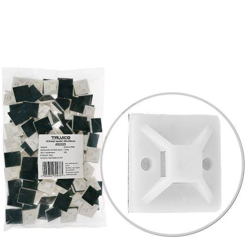 Uchwyt opaski zaciskowej 20x20mm (100szt.)