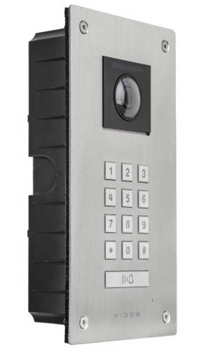 S14D - Jednoabonentowa stacja bramowa z kamerą i zamkiem szyfrowym