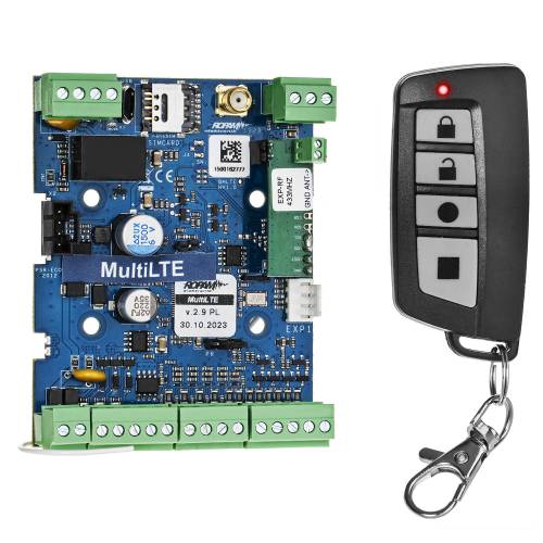MultiLTE-RF - moduł powiadomienia i sterowania LTE z pilotem