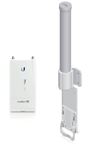 Rocket 5AC Lite + AMO-5G10 - radio + antena dookólna