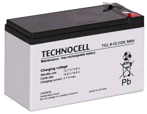 TCL 9-12 (T2) - akumulator 9Ah/12V