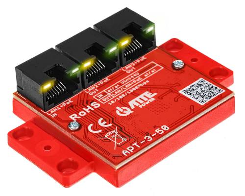 APT-3-50 - switch gigabitowy PoE (extender) 3-port