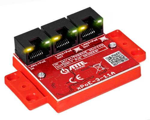 xPoE-3-11A - switch PoE (extender) 3-port