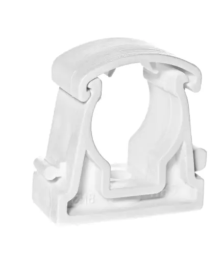 Uchwyt elektroinstalacyjny UZE-18 biały