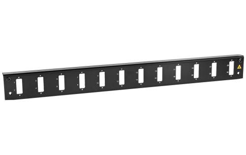 Panel czołowy 1U 12xSC duplex