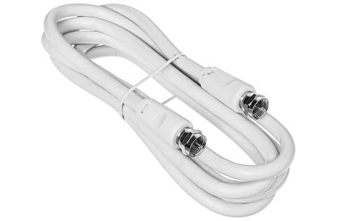 Przewód wtyk F - wtyk F 1.5m