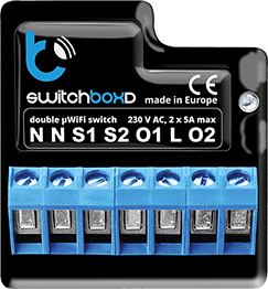 Przełącznik Blebox SwitchBoxD WiFi 230V