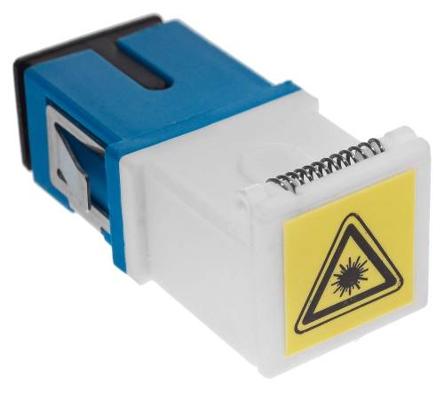 Adapter światłowodowy SM - SC/UPC simplex (z klapką)