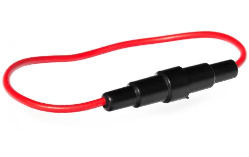 Oprawka bezpiecznika szklanego 20mm z kablem