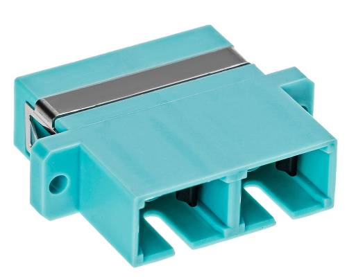 Adapter światłowodowy MM OM3 - SC duplex