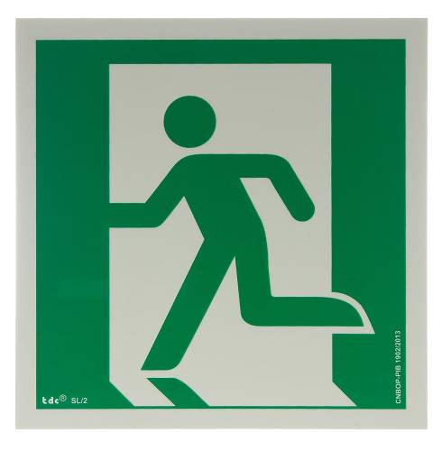 Znak wyjście ewakuacyjne AA E001