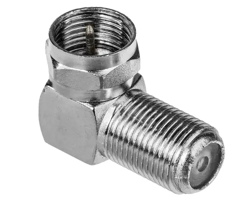 Złącze F - F kątowe