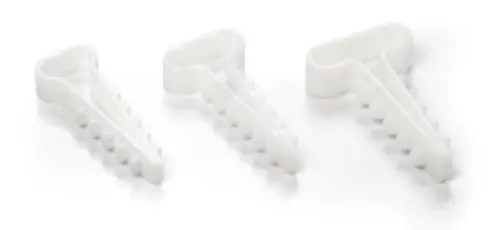 UCHWYT WBIJANY DO MOCOWANIA PRZEWODÓW PŁASKICH UWP-2 (100szt.)