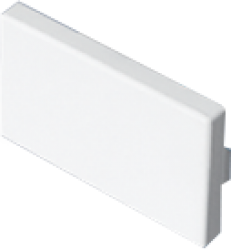 Osprzęt do listew elektroinstalacyjnych, zakończenie BIAŁY SK 130x60 (1szt.)