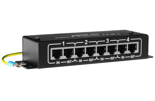 Zabezpieczenie PRO Video IP Protector 4 PoE+