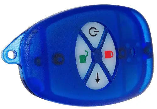 Pilot z wbudowaną kartą zbliżeniową RAC1