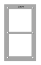Ramka frontowa dla modułów wideodomofonowych DAHUA VTOF002-V2 (2-moduły)