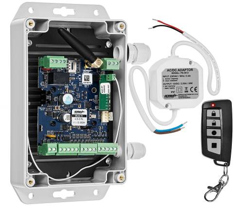 MultiLTE-RF-SETH - zestaw modułu LTE w obudowie hermetycznej z pilotem i anteną
