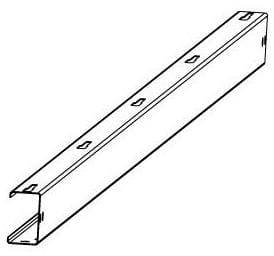 SZYNA WZDŁUŻNA L3350 (PROFIL 85x50x1.5), CORAB XPF_WS006N.2.004U