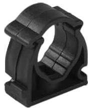 Uchwyt do rur elektroinstalacyjnych zamykany CZARNY CUZE-22 (1szt.)