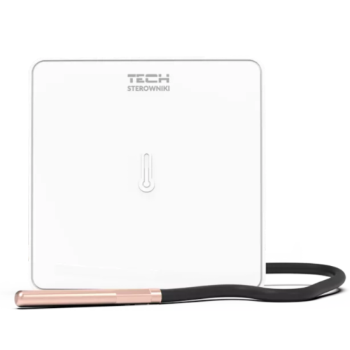 Bezprzewodowy czujnik podłogowy ntc biały C-8F Tech Sterowniki